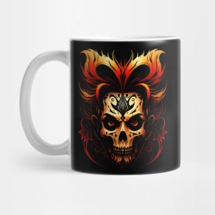 Skull fire Mug